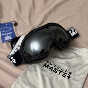 Outdoor Master Ski Goggles Black